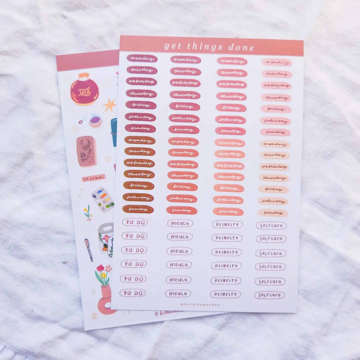 Get Things Done Sticker Sheet