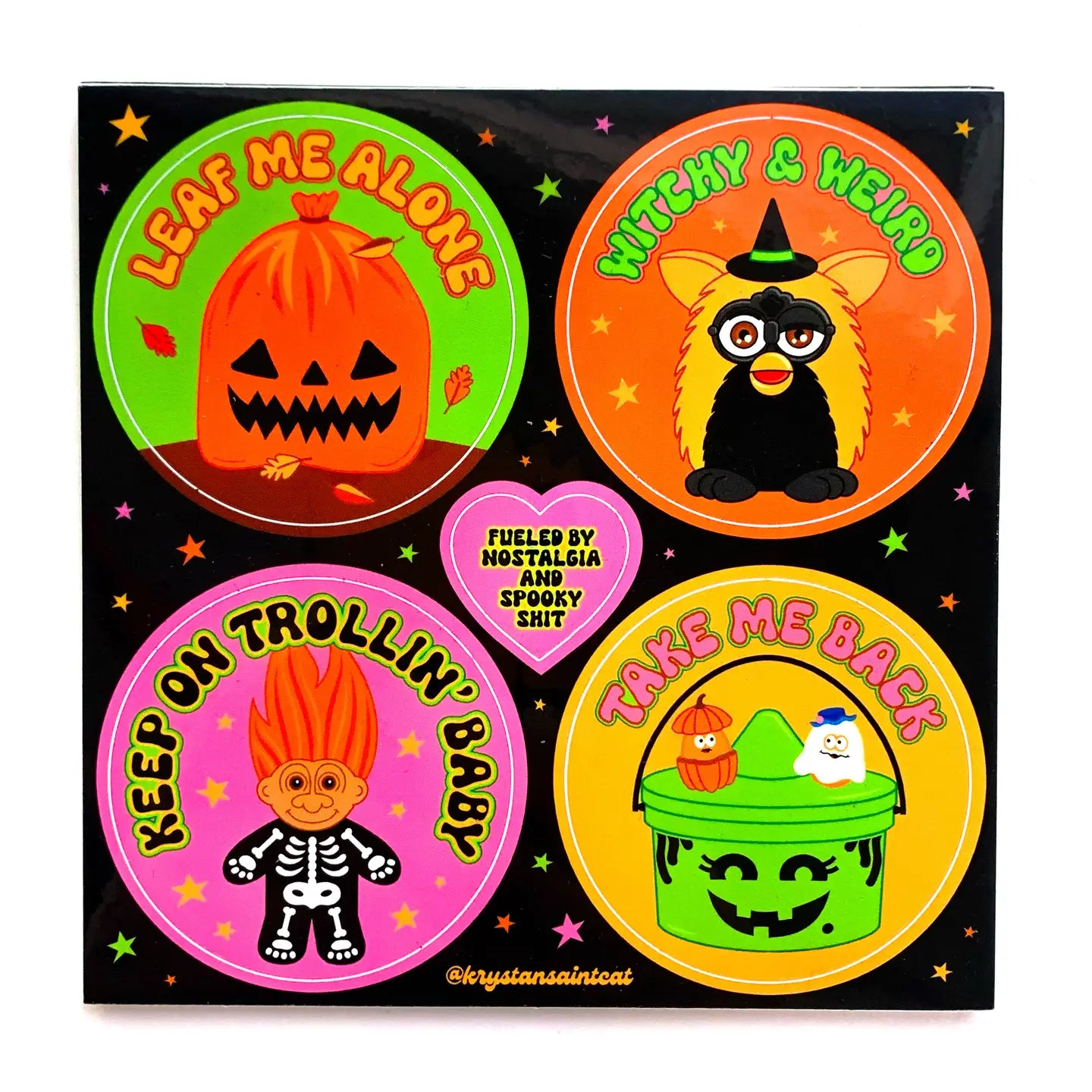 Nostalgia 80's 90's Stickers