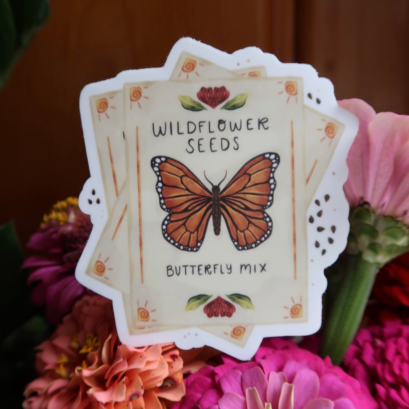 Wildflower Seeds, Butterfly Mix Sticker