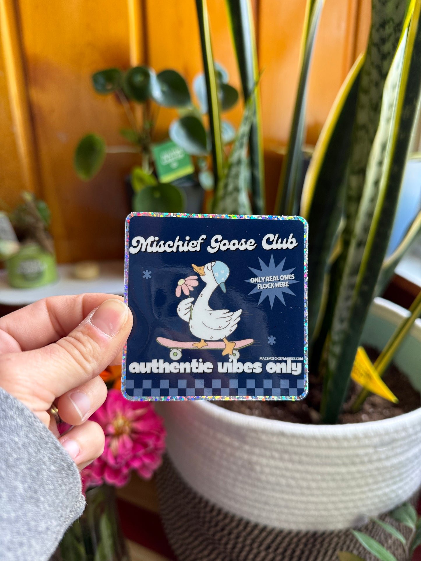 Mischief Goose Club Sticker