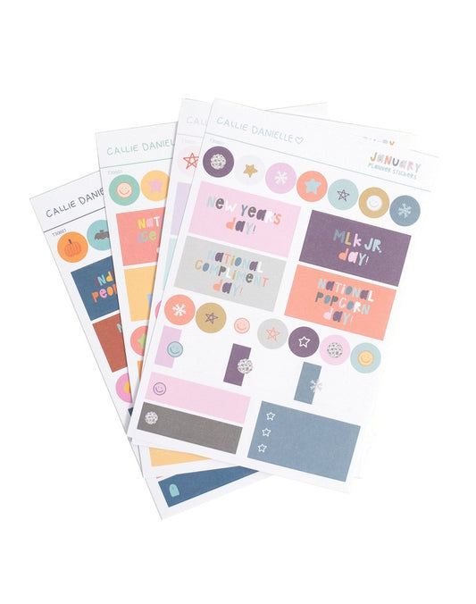 Monthly Planner Stickers