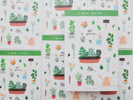 Herb Garden Sticker Sheet