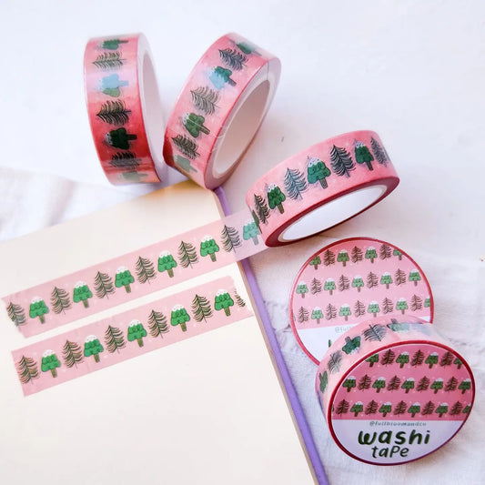 Pine Tree Christmas Washi Tape