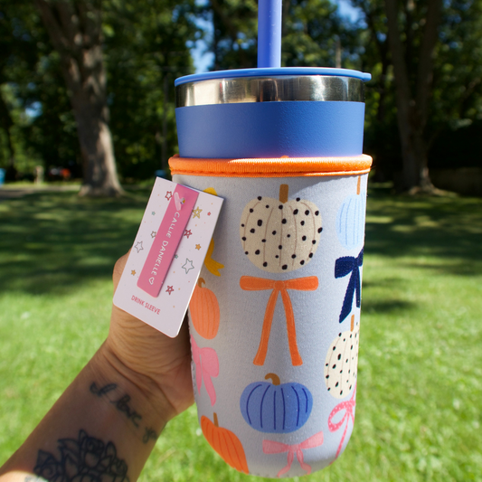 Fall Pumpkin & Bows Sleeve