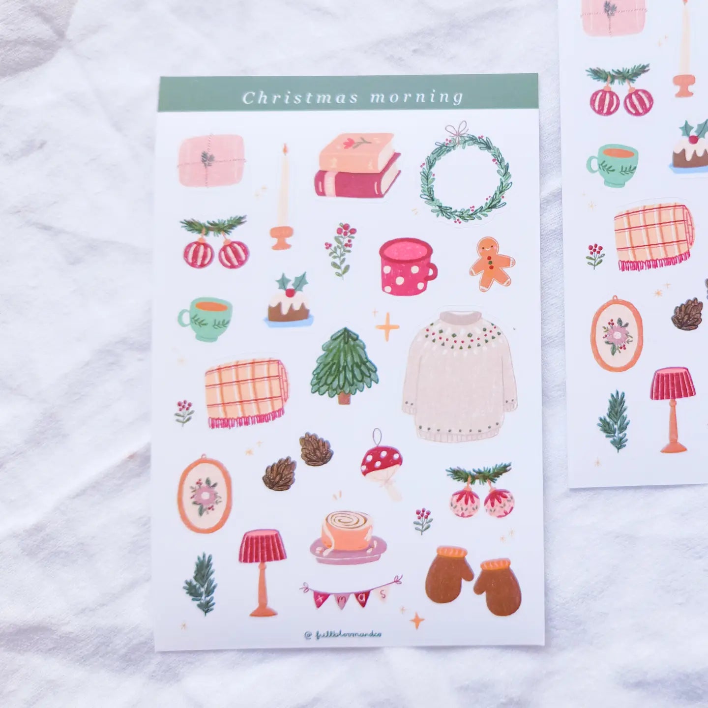 Christmas Morning Sticker Sheet