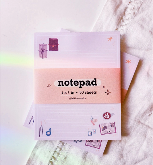 Cozy Memo Pad