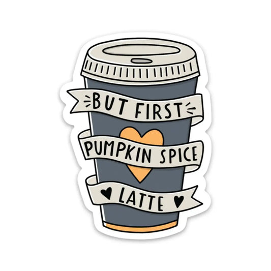 Pumpkin Spice Latte Sticker